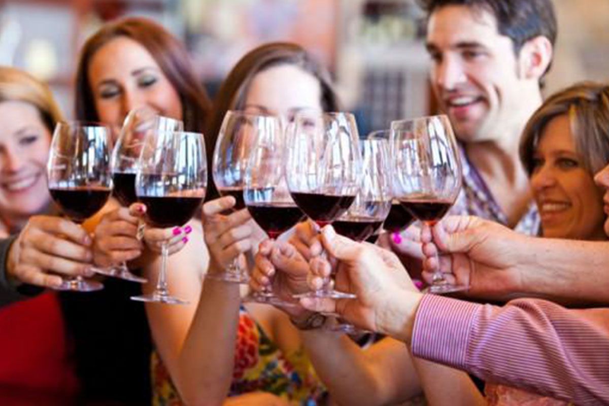 Wine tasting-a-b